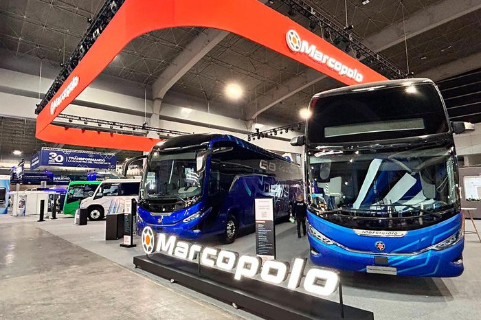 Marcopolo / Divulgação Marcopolo / Divulgação