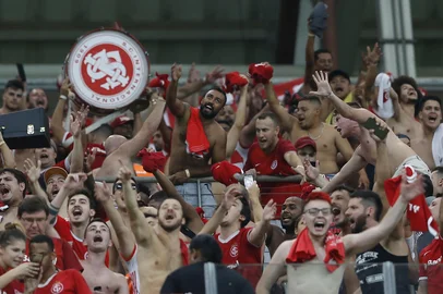 PORTO ALEGRE, RS, BRASIL - Pré-jogo de Grêmio x Inter na Arena, pelo Grupo E da Libertadores da América 2020. (Foto: Mateus Bruxel/Agencia RBS)<!-- NICAID(14449494) -->