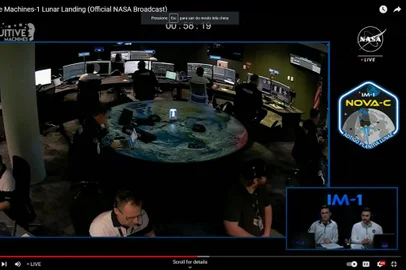 Print Live Nasa - Nasa/Reprodução<!-- NICAID(15687247) -->