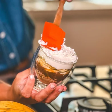 receitas da lela, destemperados, baita sábado, receita da lela, sobremesa de banana, banoffe, sobremesa de copo, banana, doce com banana, doce<!-- NICAID(15976895) -->