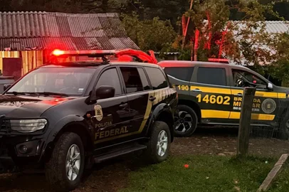 Polícia Federal / Reprodução Imagem de operação em Mato Castelhano.<!-- NICAID(16359329) -->