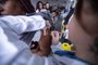 População de abrigos está sendo vacinada contra a gripe. Fotos: Matheus Pé/EspecialAbrigo na Igreja Rosa de SaromBeco, rua Souza Costa, 205.Indexador: Marina Ceresa<!-- NICAID(15765756) -->