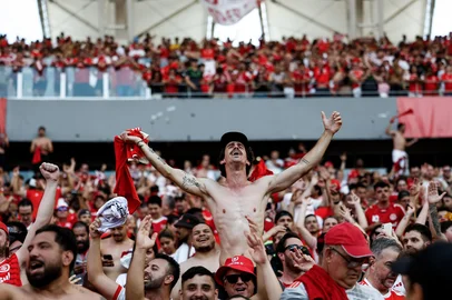 PORTO ALEGRE, RS, BRASIL, 07-12-2025: Internacional vs RB Bragantino, no Beira-Rio, pelo Brasileirão Série A 2025. Foto: Duda Fortes/Agência RBS<!-- NICAID(16182251) -->