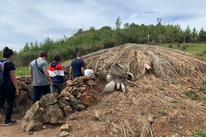 Roteiro trilha vestígios indígenas no interior de Caxias do Sul.<!-- NICAID(16044157) -->