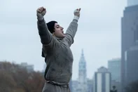 Anthony Ippolito stars as Sylvester Stallone in I PLAY ROCKY, from Amazon MGM Studios.Photo Credit: Claire FolgerÂ© 2026 Amazon Content Services LLC. All Rights Reserved.<!-- NICAID(16383161) -->