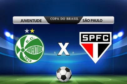 Juventude x São Paulo pela Copa do Brasil<!-- NICAID(16270156) -->