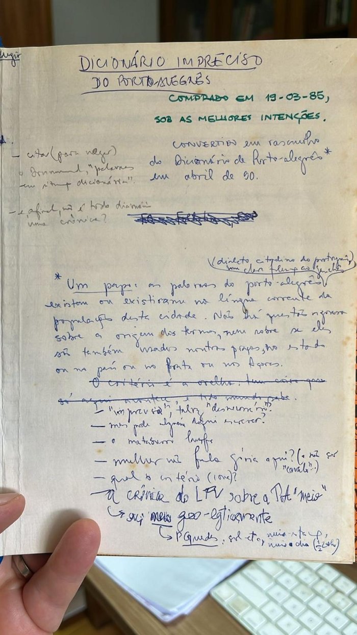 Luís Augusto Fischer / Arquivo Pessoal