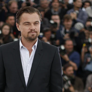 US actor Leonardo DiCaprio poses on May 15, 2013 during a photocall for the film "The Great Gatsby" ahead of the opening of the 66th edition of the Cannes Film Festival on May 15, 2013 in Cannes. Cannes, one of the world's top film festivals, opens on May 15 and will climax on May 26 with awards selected by a jury headed this year by Hollywood legend Steven Spielberg.       AFP PHOTO / VALERY HACHE<!-- NICAID(9383282) -->