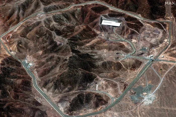 AFP / Satellite image ©2025 Maxar Tech/AFP
