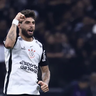 BRASILEIRO A 2025, CORINTHIANS X INTERNACIONALSP - BRASILEIRO A 2025, CORINTHIANS X INTERNACIONAL - ESPORTES - SP - SÃO PAULO - 03/05/2025 - BRASILEIRO A 2025, CORINTHIANS X INTERNACIONAL - Yuri Alberto jogador do Corinthians comemora seu gol durante partida contra o Internacional no estádio Arena Corinthians pelo campeonato Brasileiro A 2025. 03/05/2025 - Foto: MARCELLO ZAMBRANA/AGIF - AGÊNCIA DE FOTOGRAFIA/AGIF - AGÊNCIA DE FOTOGRAFIA/ESTADÃO CONTEÚDOEditoria: ESPORTESLocal: SÃO PAULOIndexador: MARCELLO ZAMBRANAFotógrafo: AGIF - AGÊNCIA DE FOTOGRAFIA<!-- NICAID(16029421) -->