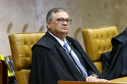 Gustavo Moreno / STF Ministro do STF Flávio Dino durante sessão no dia 3 de agosto de 2026<!-- NICAID(16339905) -->
