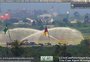 Com bandeiras do RS, do Brasil e jatos d'água, pista do aeroporto Salgado Filho é rebatizada; veja vídeo