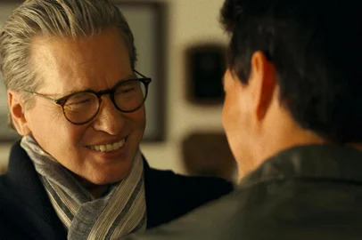 Val Kilmer e Tom Cruise em Top Gun: Maverick (2022)<!-- NICAID(16008271) -->