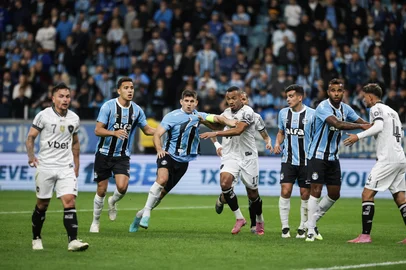 PORTO ALEGRE, RS, BRASIL, 24-09-2025: Grêmio x Botafogo válido pelo Campeonato Brasileiro Série A 2025, na Arena. Foto: Renan Mattos / Agência RBS<!-- NICAID(16132221) -->