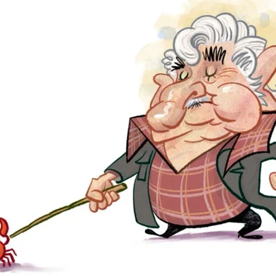 Caricatura de Gilmar Fraga - Foto: Gilmar Fraga/Agência RBS<!-- NICAID(15753254) -->