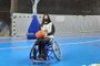 Franciele de Oliveira é a presença feminina na equipe de basquete em cadeira de rodas do Cidef/UCS<!-- NICAID(14810627) -->