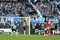 PORTO ALEGRE, RS, BRASIL, 11-10-2026: Grêmio vs Internacional, clássico GreNal nº455 pelo Campeonato Brasileiro Série A 2026. O jogo ocorre na Arena, em Porto Alegre. Foto: Jeff Botega/Grupo RBSIndexador: jeff botega<!-- NICAID(16385307) -->