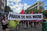 Ato em Porto Alegre pelo dia da mulher, 8 de março de 2026<!-- NICAID(16240431) -->