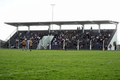 Marcelo Casagrande / Agencia RBS CAXIAS DO SUL, RS, BRASIL, 22/09/2018 - Serra Gaúcha Rugby enfrentou a equipe do Rio Branco - SP, pela semifinal da Taça Tupy (nacional de rugby), no Estádio Municipal. (Marcelo Casagrande/Agência RBS)<!-- NICAID(13751981) -->