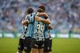Partida entre Grêmio e Coritiba válida pela 12ª rodada da Série A do Campeonato Brasileiro disputada na Arena do Grêmio, em Poro Alegre (RS).<!-- NICAID(15465732) -->