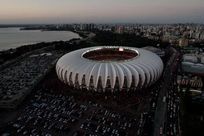 Porto Alegre, RS, Brasil, 29/08/2023 - Estádio Beira-Rio na prévia de SC Internacional vs Club Bolívar pela Copa Libertadores da América 2023 - Foto: Jefferson Botega/Agência RBS<!-- NICAID(15525603) -->