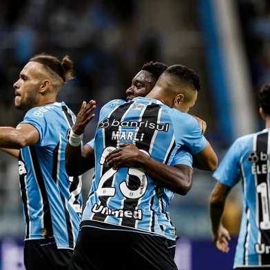 PORTO ALEGRE, RS, BRASIL, 10.05.2025: Grêmio e Bragantino. Brasileirão 2025. Fotos: Duda Fortes/Agencia RBSIndexador: Andre Avila<!-- NICAID(16034661) -->