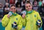 Brasil conquista duas medalhas na ginástica de trampolim no Pan