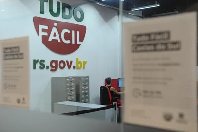 CAXIAS DO SUL, RS, BRASIL, 06/12/2022. Agência Tudo Fácil, no shopping San Pelegrino, em Caxias do Sul, está com atividades temporariamente suspensas. (Bruno Todeschini/Agência RBS)Indexador: Bruno TodeschiniFotógrafo: RepÃ³rter FotogrÃ¡fico<!-- NICAID(15286938) -->