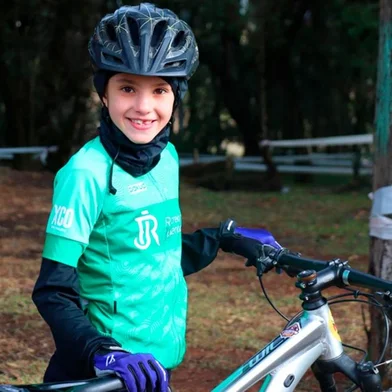 representando o recreio da Juventude, ciclista de oito anos disputa neste domingo a competição internacional, em nova lima-mg<!-- NICAID(15465013) -->