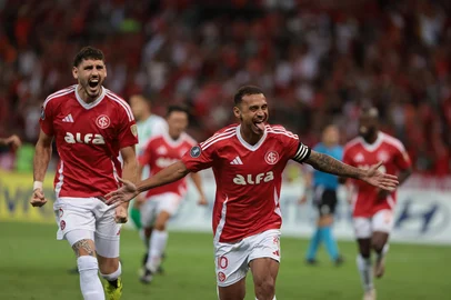 Porto Alegre, RS, Brasil, 10/04/2025 - SC Internacional vs Atlético Nacional de Medellín-COL, no estádio Beira-Rio, em Porto Alegre - Foto: Jefferson Botega/Agência RBSIndexador: jeff botega<!-- NICAID(16014722) -->
