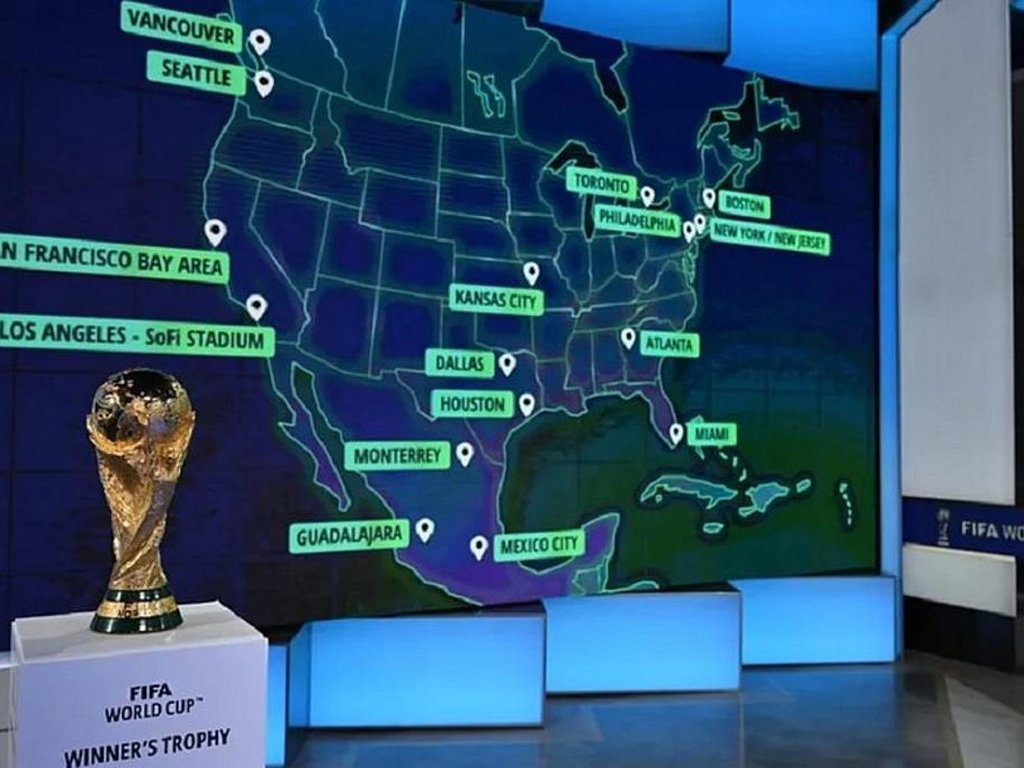 FIFA divulga cidades que receberão jogos da Copa do Mundo de 2026 - Viagora