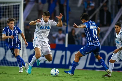 Gremio x Godoy CruzMendoza, Argentina, 24/04/2025 - Godoy Cruz vs Grêmio pela Copa Sul-Americana 2025 no Estádio Malvinas Argentinas - Foto: Lucas Uebel/Grêmio FBPA/DivulgaçãoEditoria: SPOLocal: MendozaIndexador: Lucas UebelSecao: futebolFonte: Gremio.netFotógrafo: Gremio x Godoy Cruz<!-- NICAID(16023981) -->