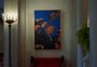 Casa Branca exibe pintura que retrata atentado a Donald Trump