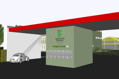 Projeto IFRS / Divulgação Projeto do novo campus do IFRS, em Gramado, na Serra Gaúcha<!-- NICAID(16202801) -->