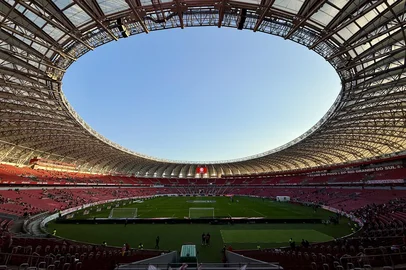 PORTO ALEGRE, RS, BRASIL, 17-08-2025: Inter e Flamengo se enfrentam pela 20ª rodada do Brasileirão 2025. Será o segundo confronto de uma sequência de três jogos seguidos entre as equipes. Foto: Jefferson Botega/Agencia RBS<!-- NICAID(16103556) -->