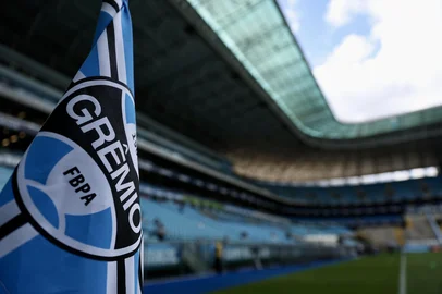 Porto Alegre, RS, Brasil, 01/02/2025 - Grêmio vs São Luiz pela 3ª rodada do Campeonato Gaúcho 2025, na Arena - Foto: Jefferson Botega/Agência RBSIndexador: jeff botega<!-- NICAID(15966968) -->