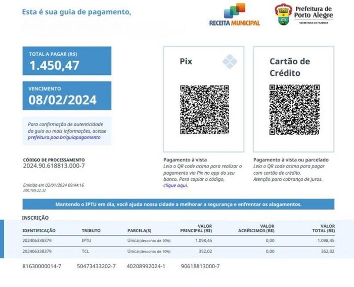 Reprodução / Prefeitura de Porto Alegre
