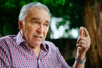 PORTO ALEGRE, RS, BRASIL, 22/12/2015 : Entrevista Com a Palavra/Ruy Carlos Ostermann. (Omar Freitas/Agência RBS)Indexador: Omar Freitas<!-- NICAID(11914931) -->