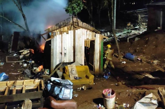Divulgação / Corpo de Bombeiros Militar de Vacaria Divulgação / Corpo de Bombeiros Militar de Vacaria