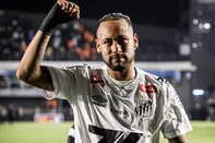 Neymar após vitória do Santos sobre o Flamengo por 1 a 0<!-- NICAID(16082297) -->