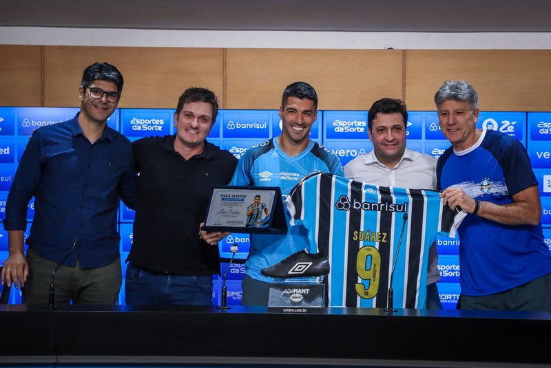 RS - FUTEBOL/CAMPEONATO BRASILEIRO 2023/GREMIO X VASCO  - ESPORTES - Entrevista pós Grêmio e Vasco disputada na noite deste domingo na Arena do Gremio, em partida valida pela Campeonato Brasileiro 2023. FOTO: LUCAS UEBEL/GREMIO FBPA<!-- NICAID(15615712) -->