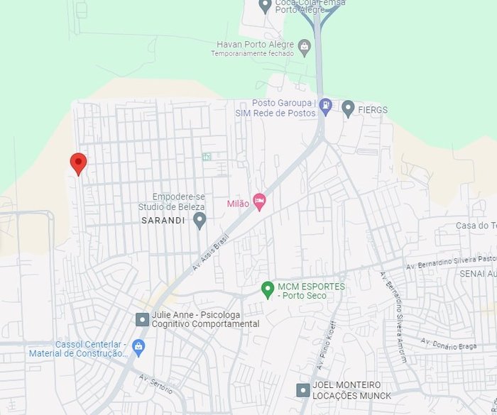 Reprodução / Google Maps Reprodução / Google Maps