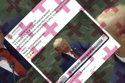 Um vídeo compartilhado no X repercute trecho do discurso do presidente dos Estados Unidos, Donald Trump, na Assembleia Geral das Nações Unidas (ONU), em que ele afirma que o aquecimento global é um "golpe". O post, segundo o qual o americano denunciou "o golpe falso sobre as mudanças climáticas", ignora as evidências sobre o tema. <!-- NICAID(16136630) -->