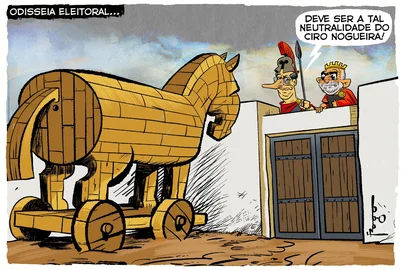 PORTO ALEGRE, RS, BRASIL, 31-07-2026: Charge do Fraga. Foto: Gilmar Fraga/Grupo RBS<!-- NICAID(16338451) -->