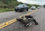 Motorista foge após atingir motociclista em acidente na RS-324, em Passo Fundo