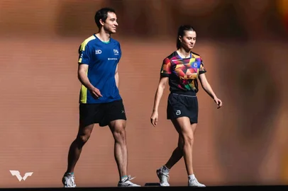 Hugo Calderano, Bruna Takahashi, tênis de mesa