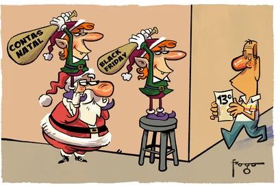 PORTO ALEGRE, RS, BRASIL, 28-11-2025: Charge do Fraga. Foto: Gilmar Fraga/Agência RBS<!-- NICAID(16176662) -->