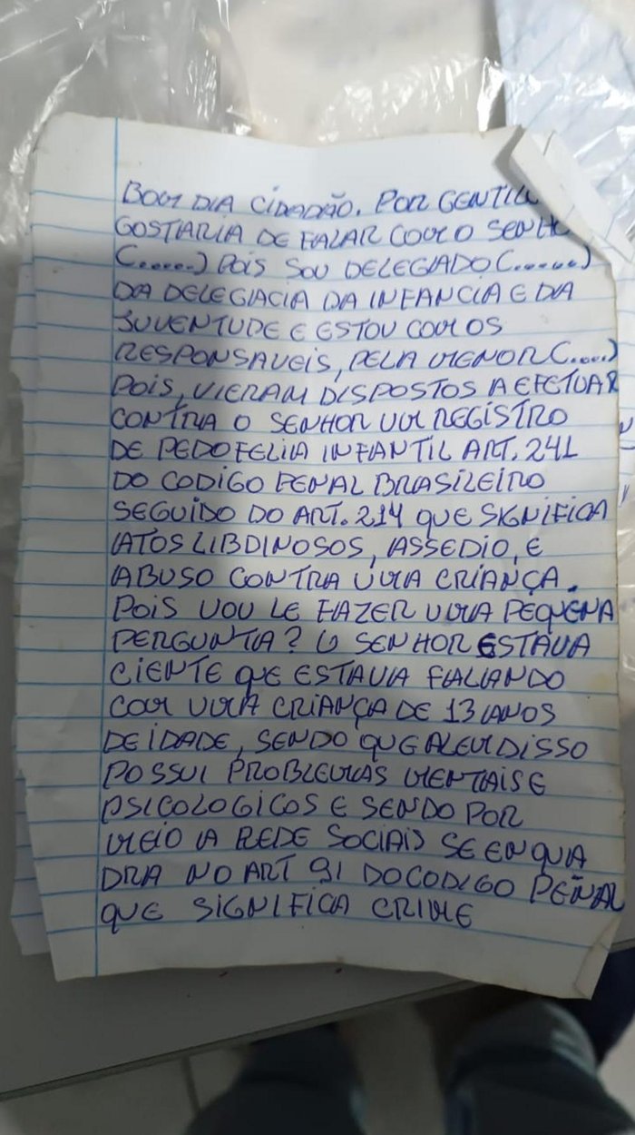 Polícia Civil / Divulgação Polícia Civil / Divulgação