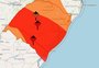 Inmet emite alerta vermelho para chuva e vento forte no RS 