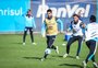 Apesar das dores no joelho, Suárez treina e está liberado para enfrentar América-MG